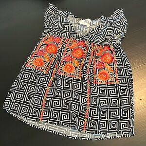 Savanna Jean flutter sleeve shirt